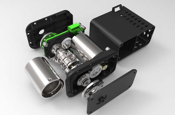 机器关节无刷舵机齿轮箱